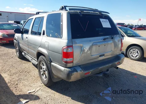 2001 Nissan Pathfinder Se from USA, damaged, VIN JN8DR09X21W567966